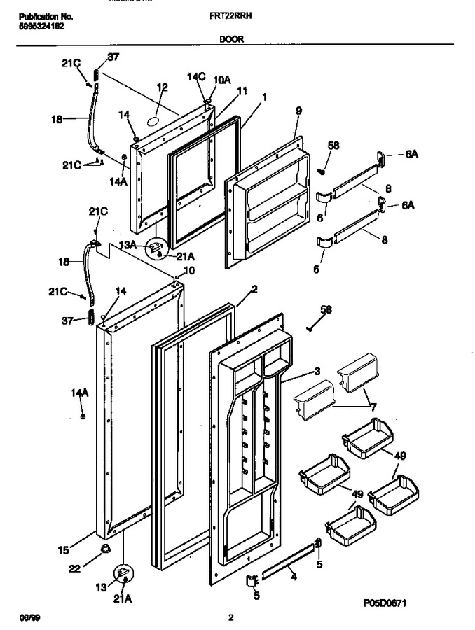 Diagram for FRT22RRHW1