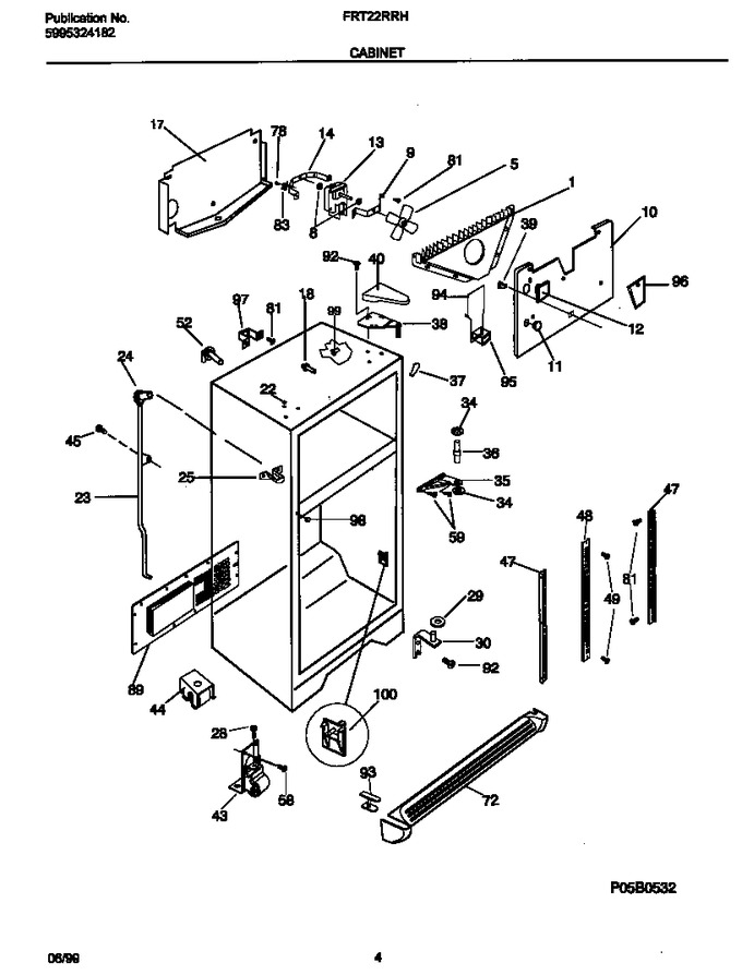 Diagram for FRT22RRHW1