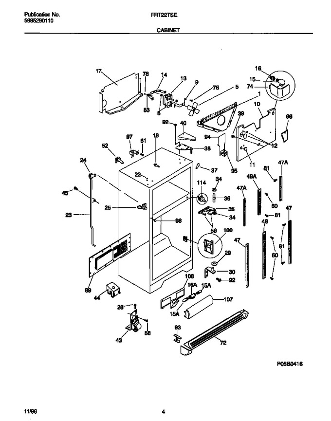 Diagram for FRT22TSEB0