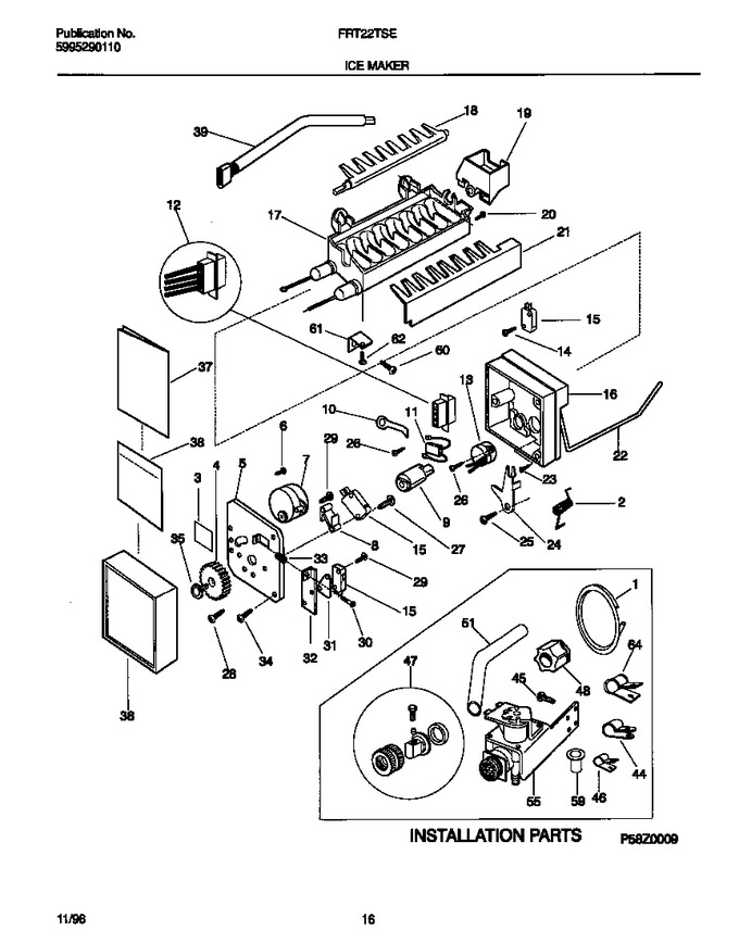 Diagram for FRT22TSEW0