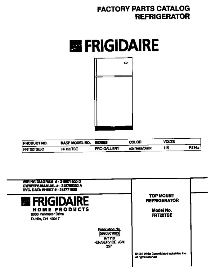 Diagram for FRT22TSEK1
