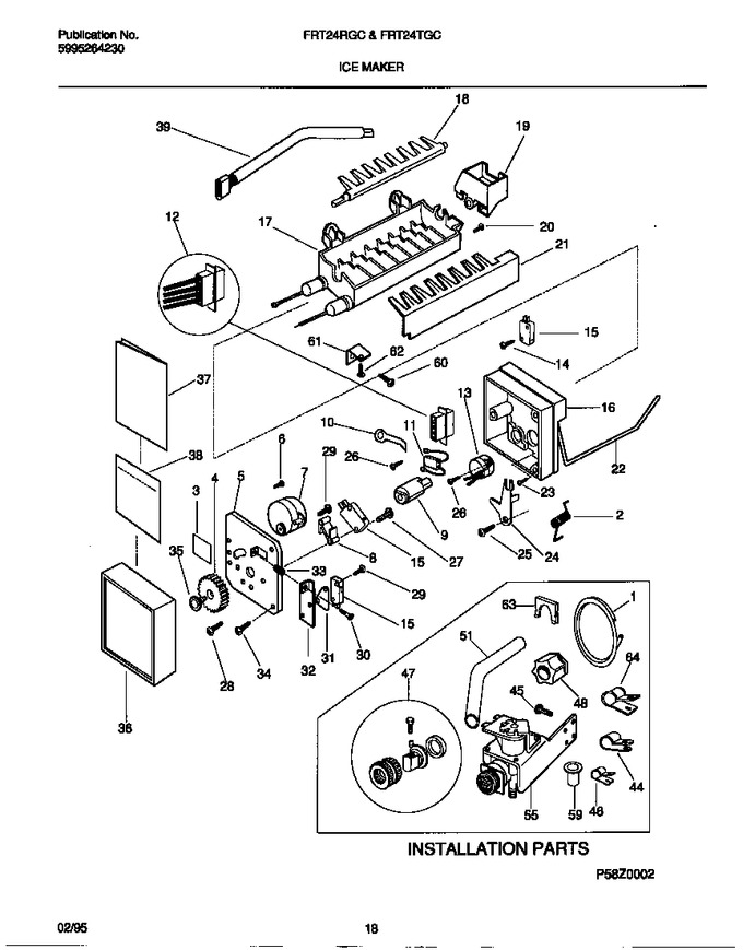 Diagram for FRT24RGCW0