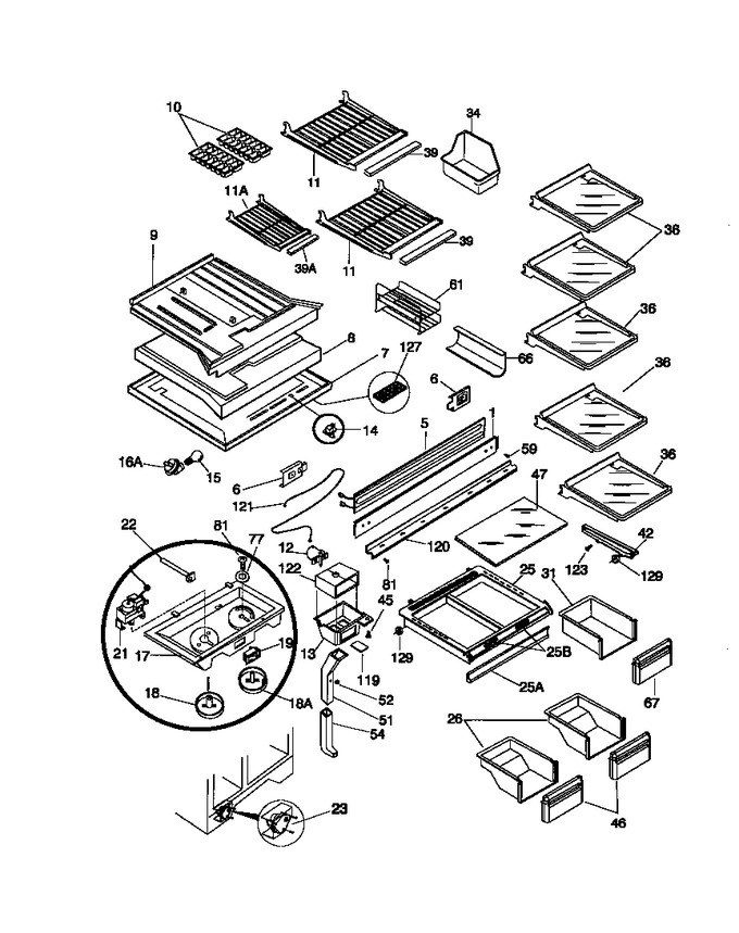 Diagram for FRT24TGCW1