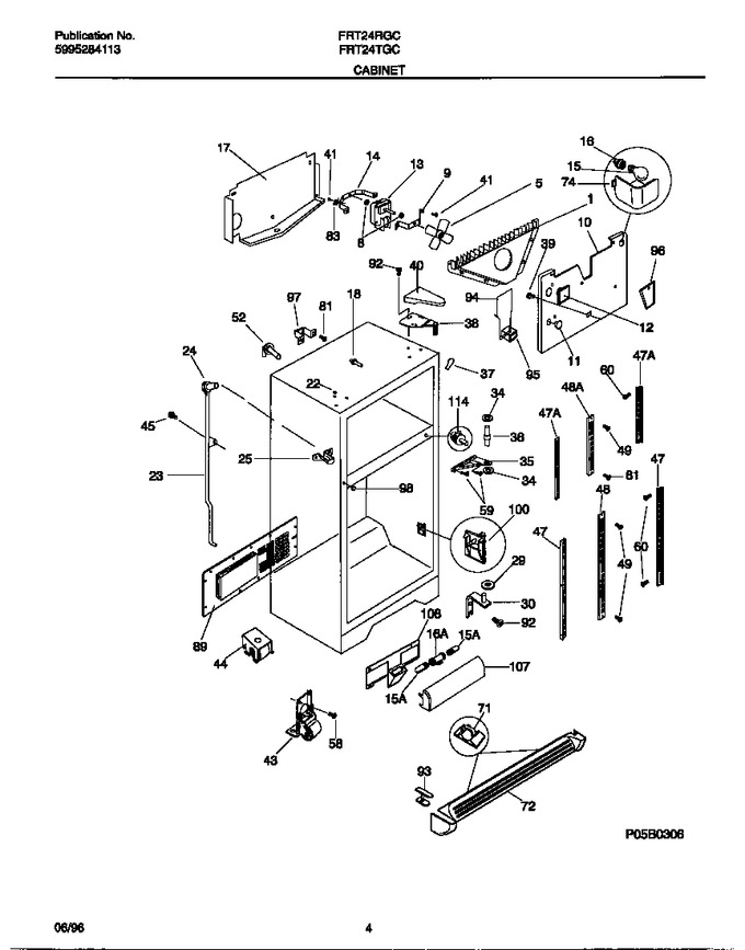 Diagram for FRT24TGCW2