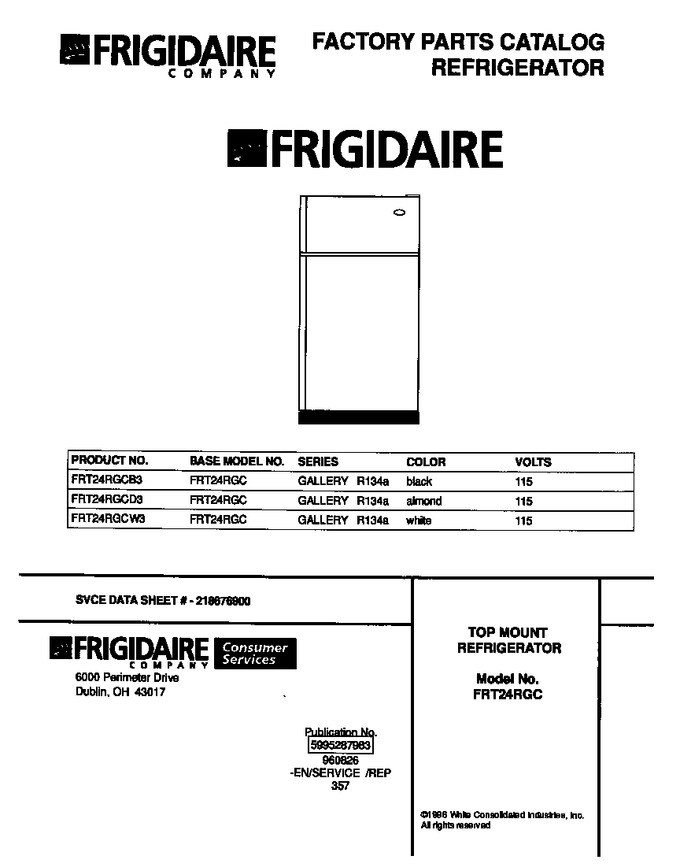 Diagram for FRT24RGCB3