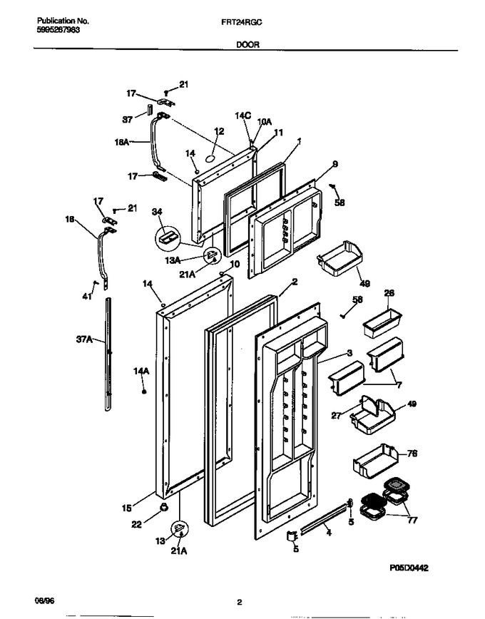 Diagram for FRT24RGCW3