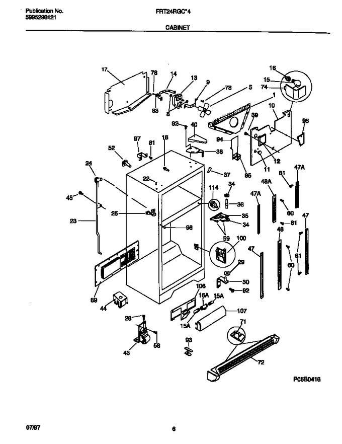 Diagram for FRT24RGCD4