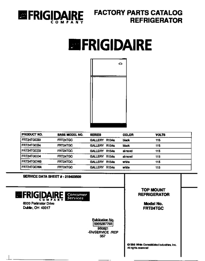 Diagram for FRT24TGCD4