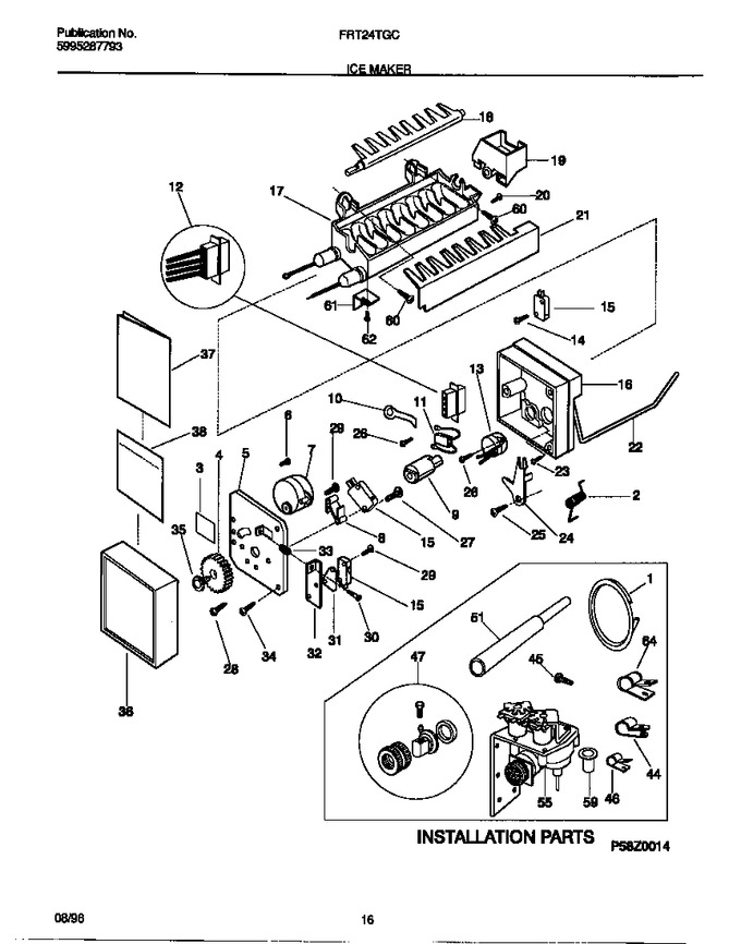 Diagram for FRT24TGCW3