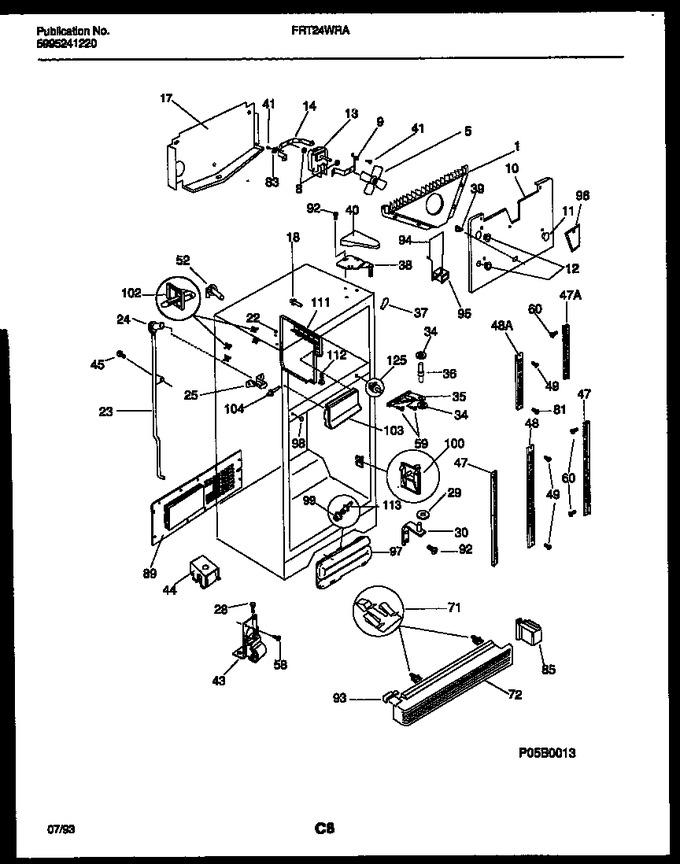 Diagram for FRT24WRAW0