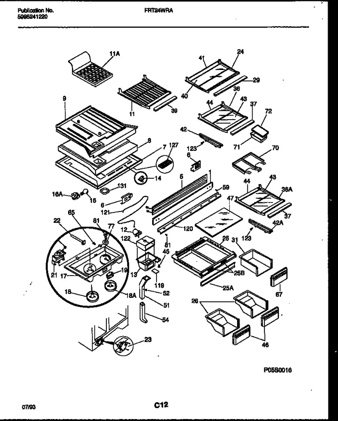 Diagram for FRT24WRAB0