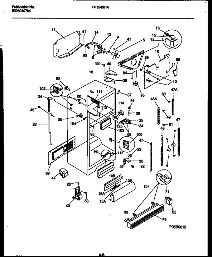 Diagram for FRT24XHAY0