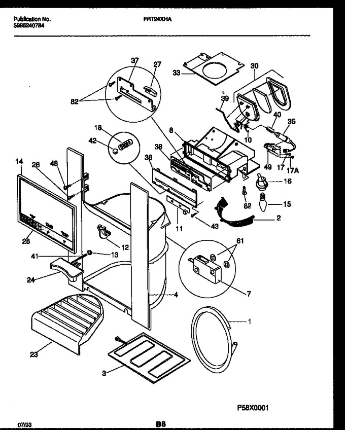 Diagram for FRT24XHAY0