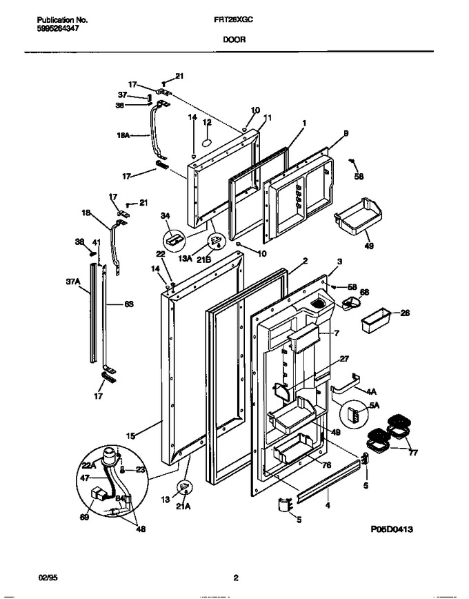 Diagram for FRT26XGCW0