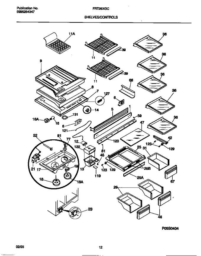 Diagram for FRT26XGCD0