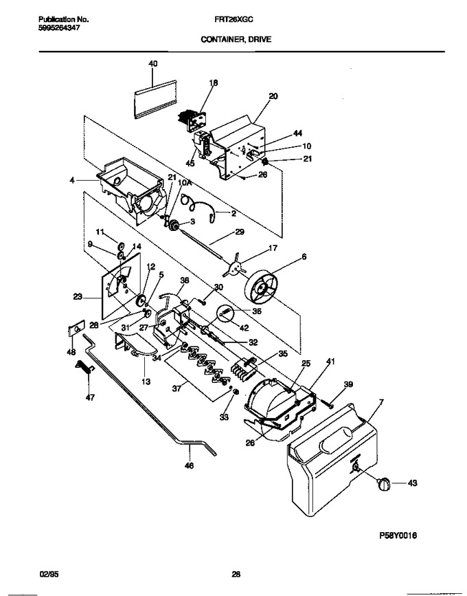 Diagram for FRT26XGCD0