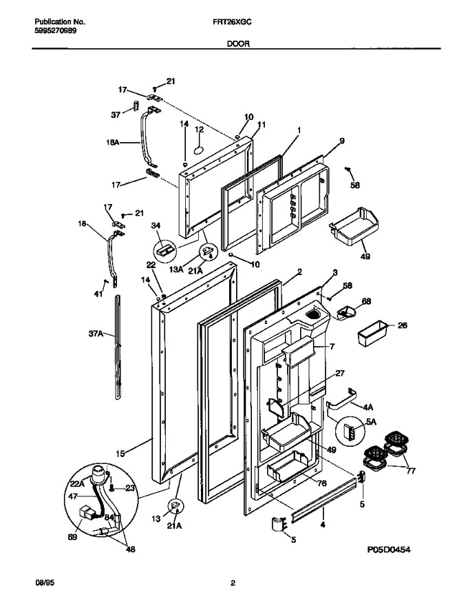 Diagram for FRT26XGCW1