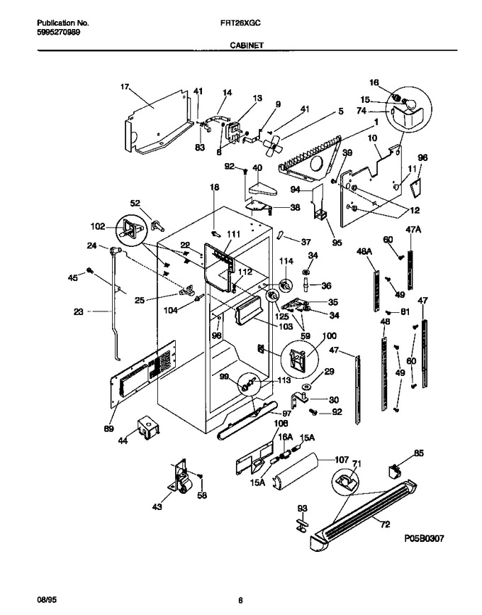 Diagram for FRT26XGCB1