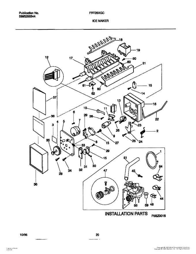 Diagram for FRT26XGCB4