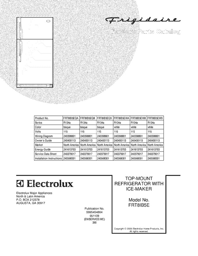 Diagram for FRT8IB5EWA