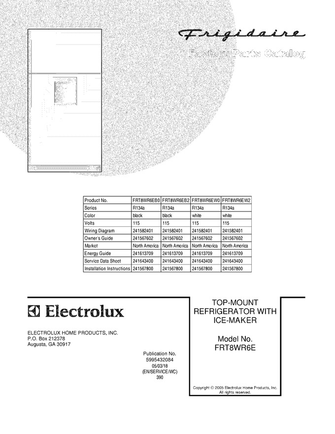 Diagram for FRT8WR6EB2