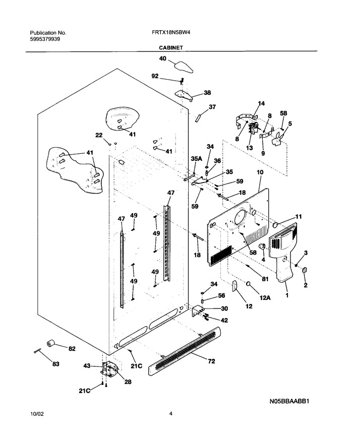Diagram for FRTX18N5BW4