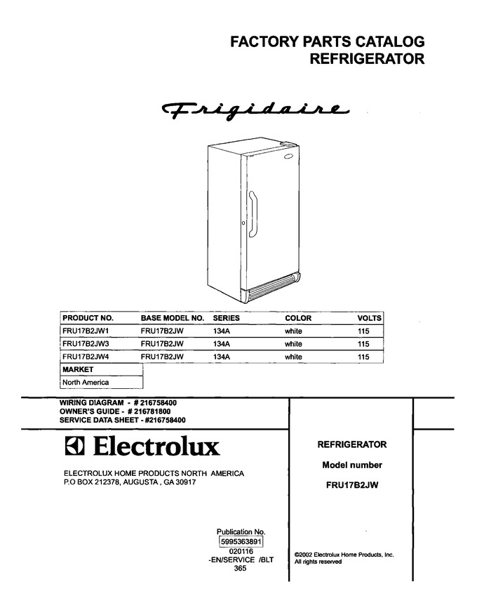 Diagram for FRU17B2JW3