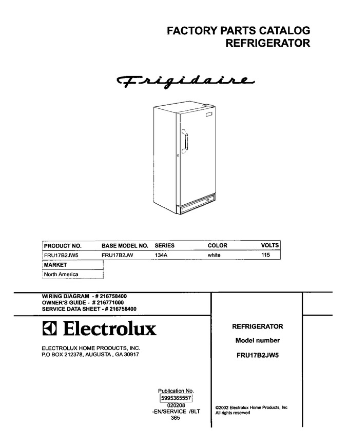 Diagram for FRU17B2JW5