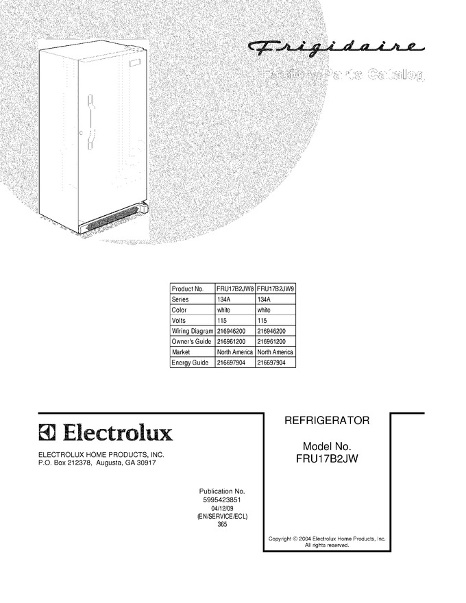Diagram for FRU17B2JW9