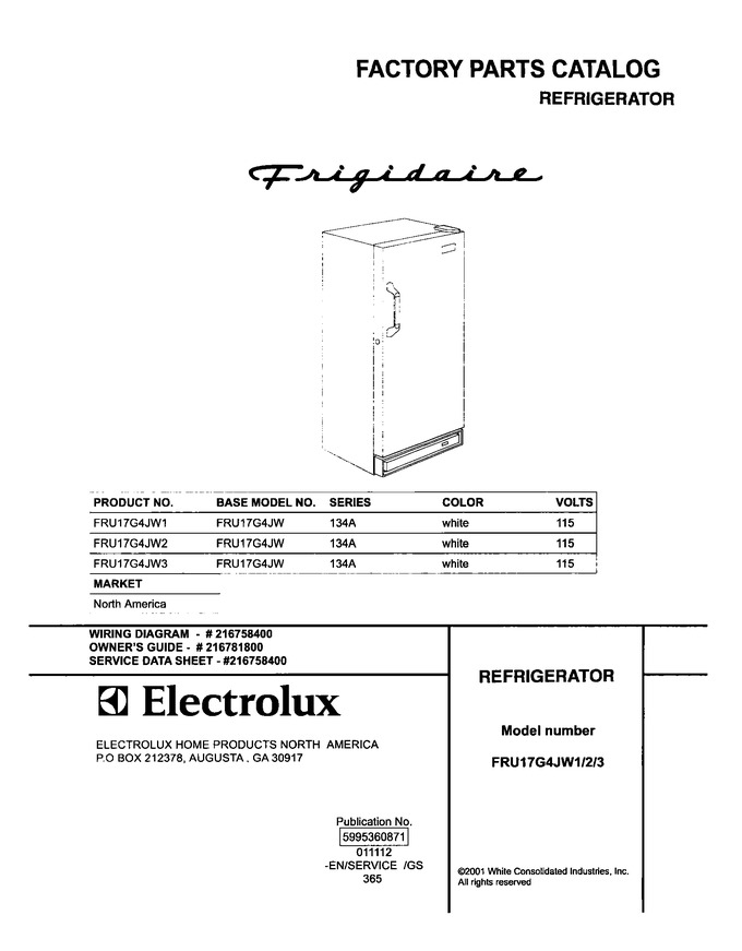 Diagram for FRU17G4JW1
