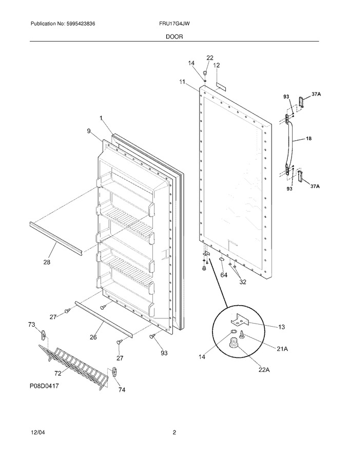 Diagram for FRU17G4JW9