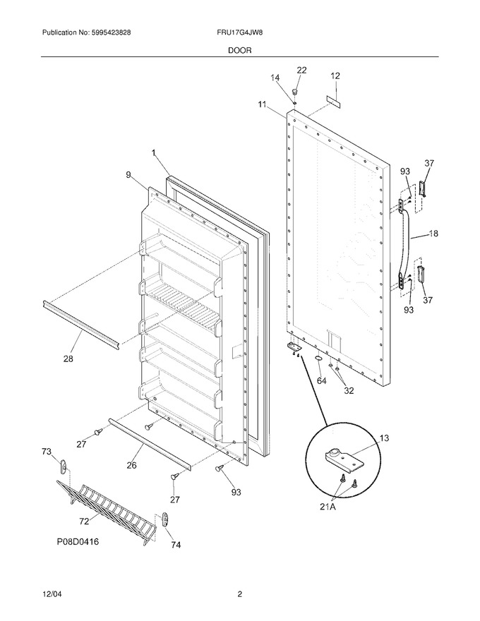Diagram for FRU17G4JW8