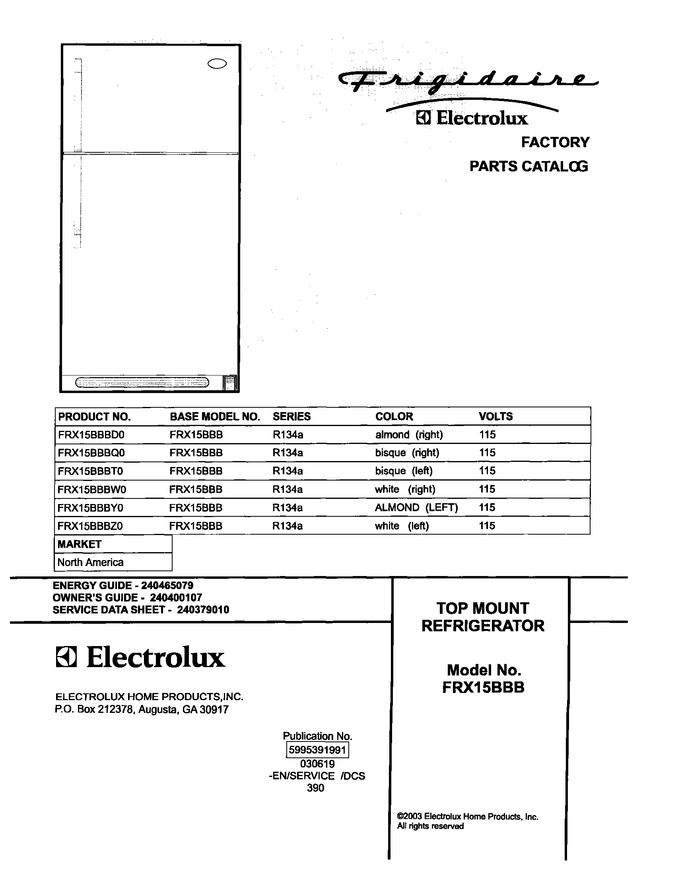 Diagram for FRX15BBBQ0