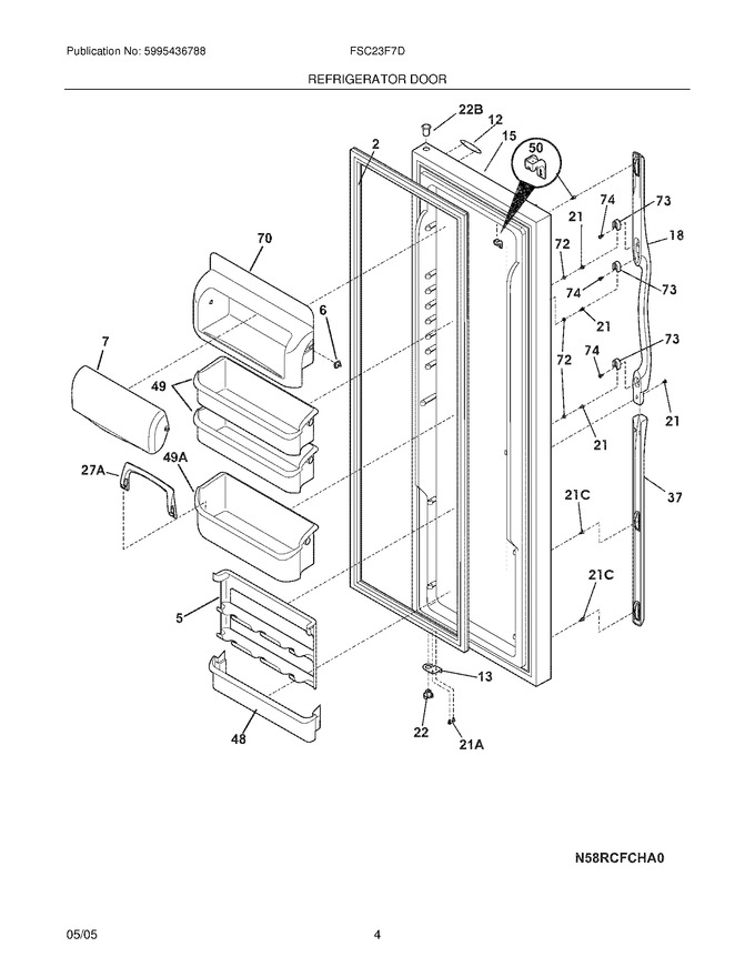 Diagram for FSC23F7DW5