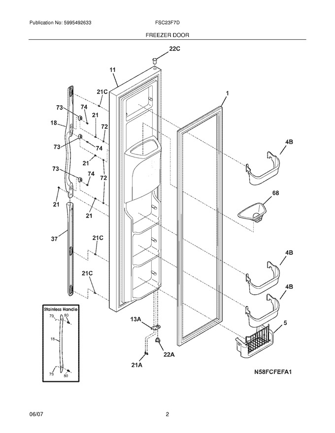 Diagram for FSC23F7DWC