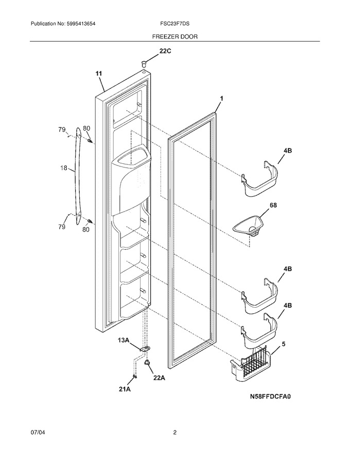 Diagram for FSC23F7DSB0