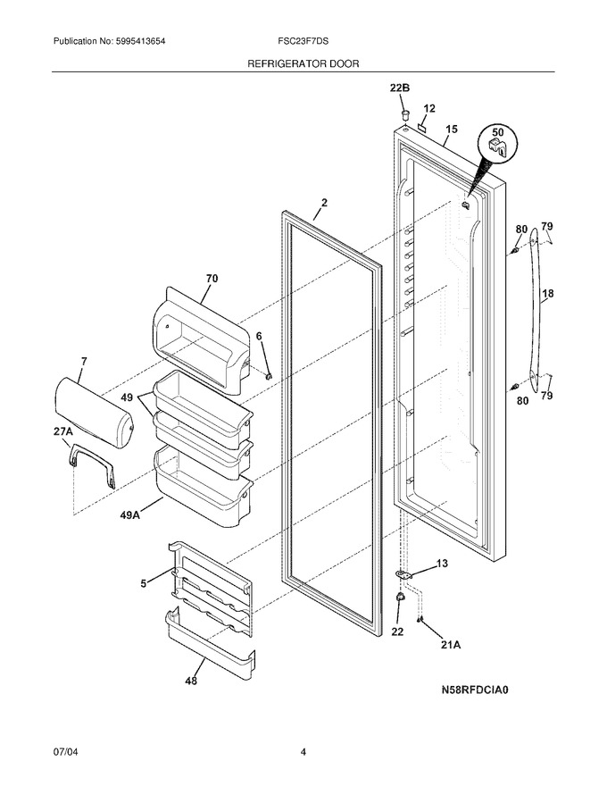 Diagram for FSC23F7DSB1