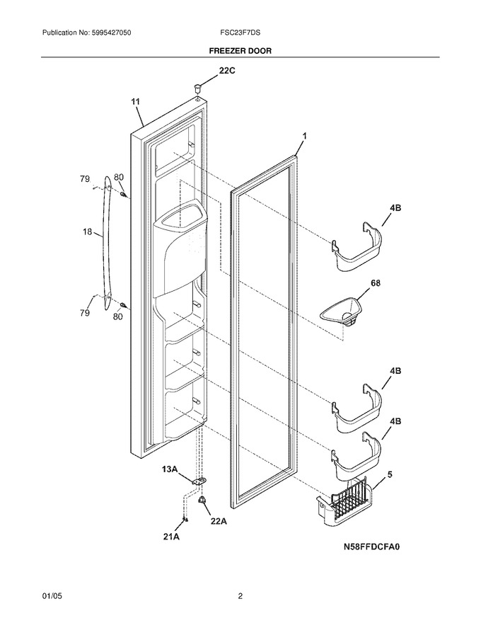 Diagram for FSC23F7DSB2