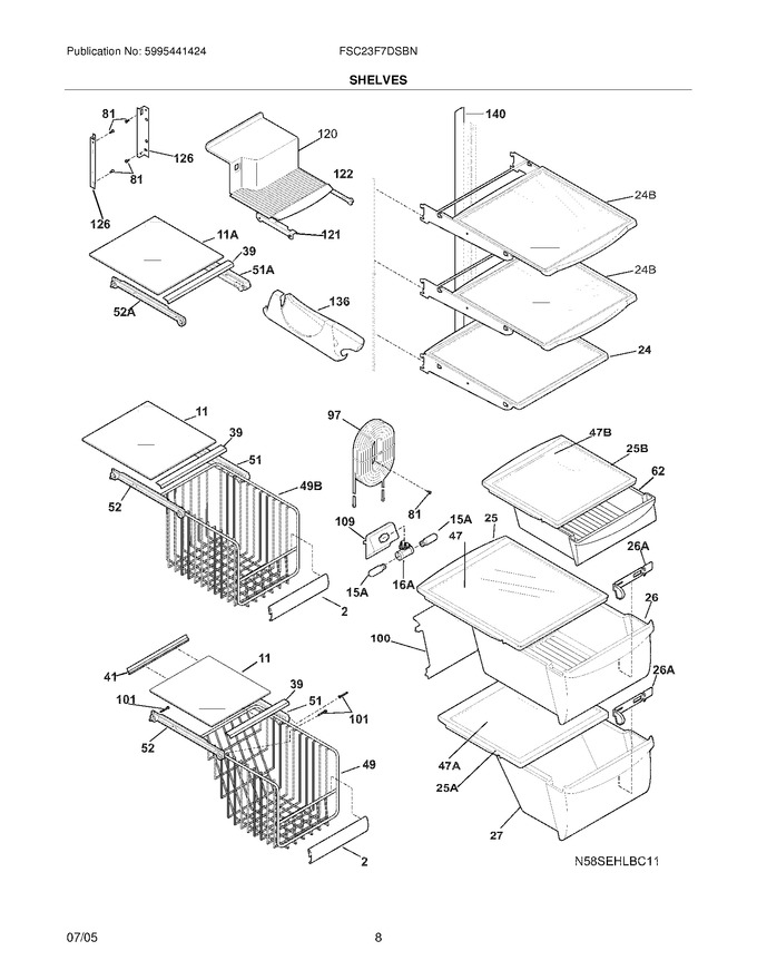Diagram for FSC23F7DSBN