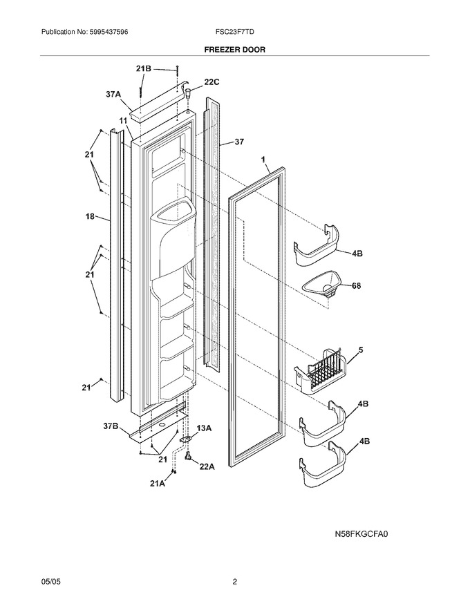 Diagram for FSC23F7TDW5