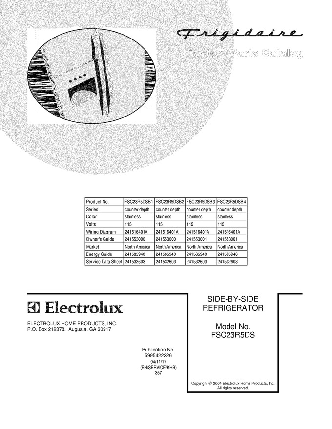 Diagram for FSC23R5DSB1