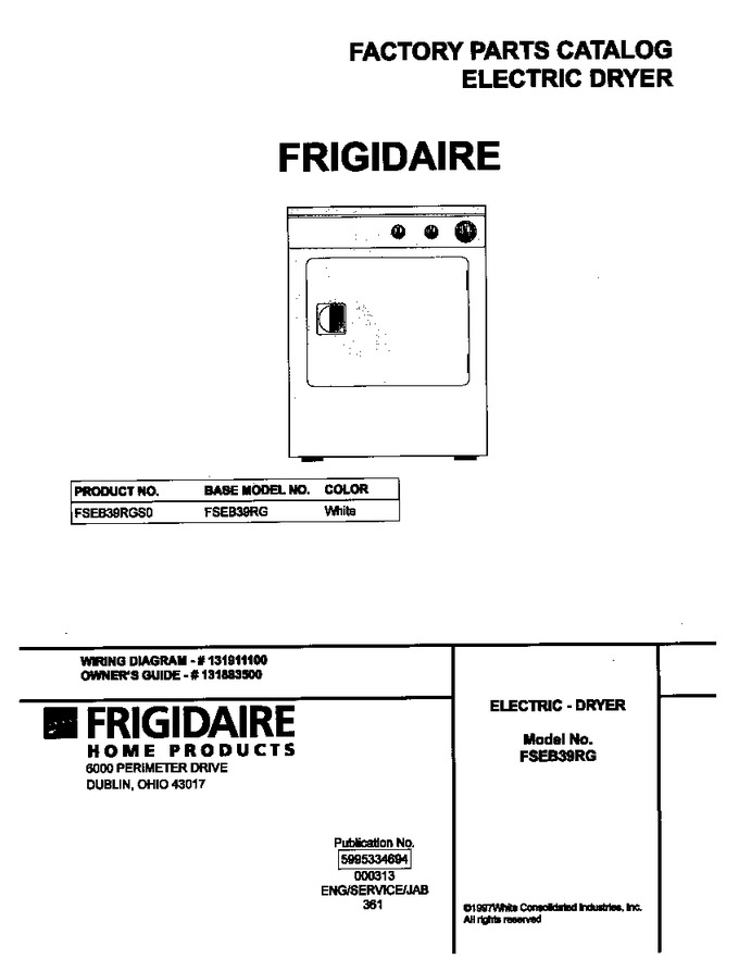 Diagram for FSEB39RGS0