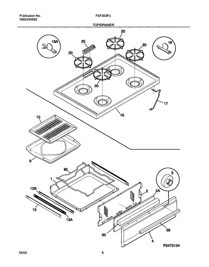 Diagram for FSF303PJWB