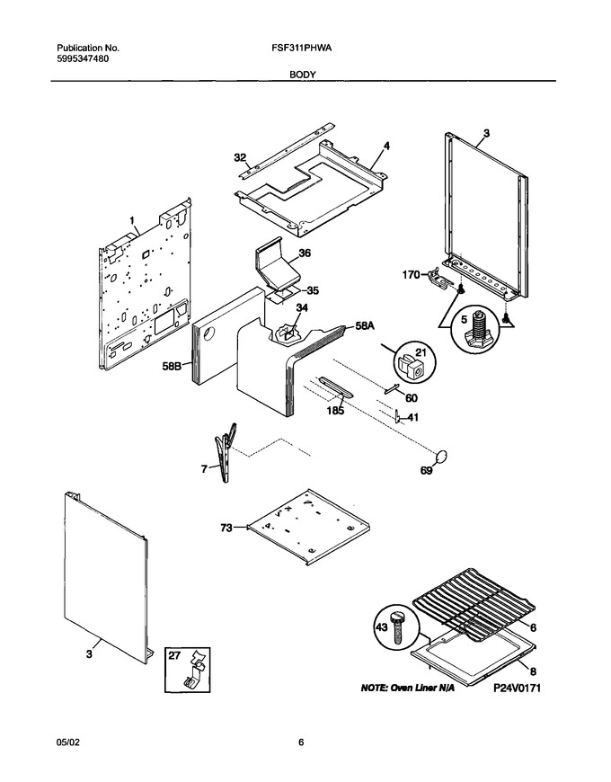 Diagram for FSF311PHWA