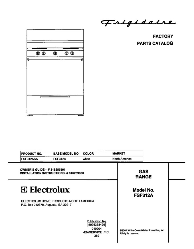 Diagram for FSF312ASA