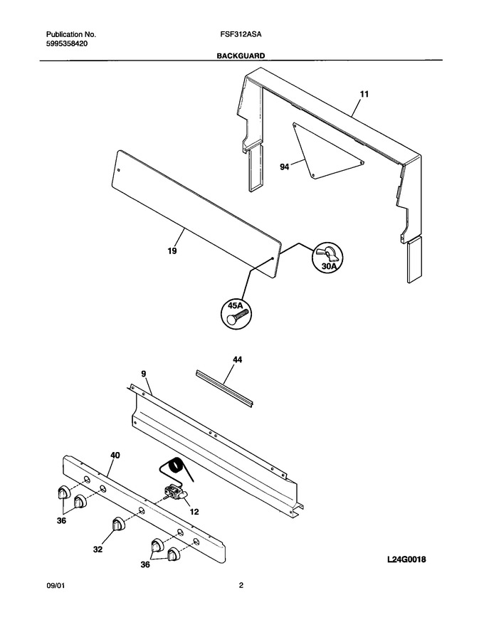 Diagram for FSF312ASA