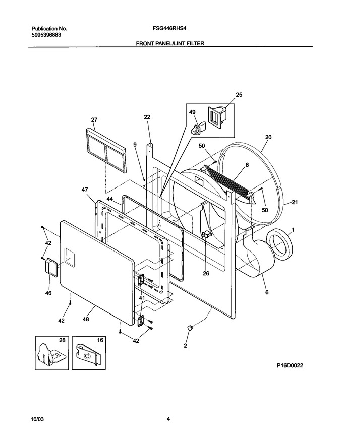 Diagram for FSG446RHS4