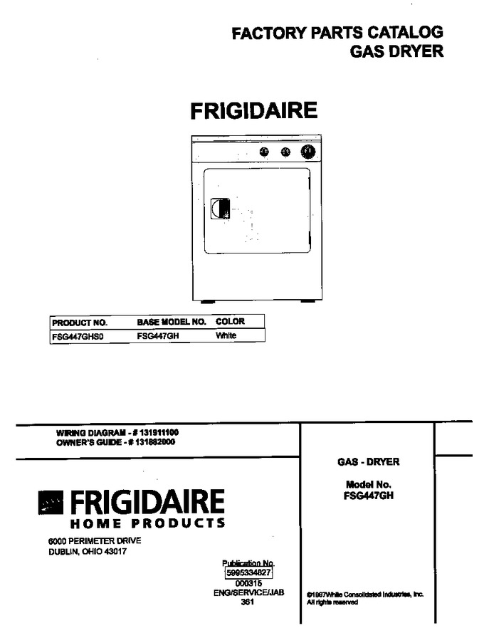 Diagram for FSG447GHS0