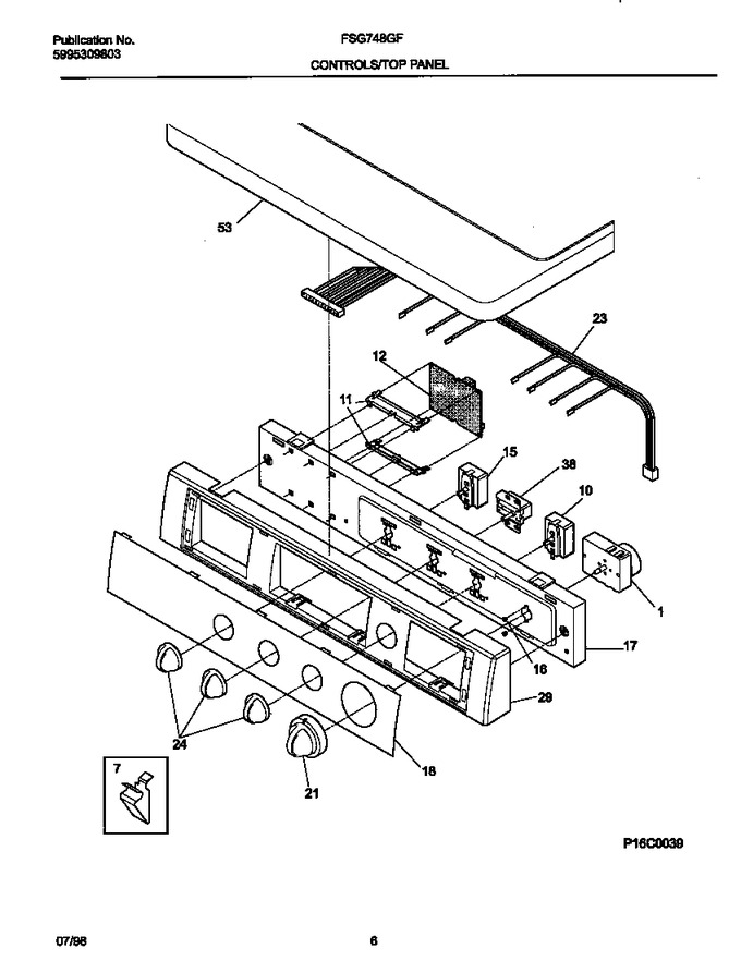 Diagram for FSG748GFS0