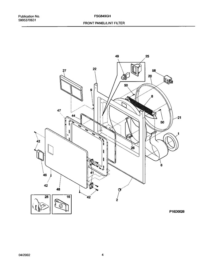 Diagram for FSG849GHQ1